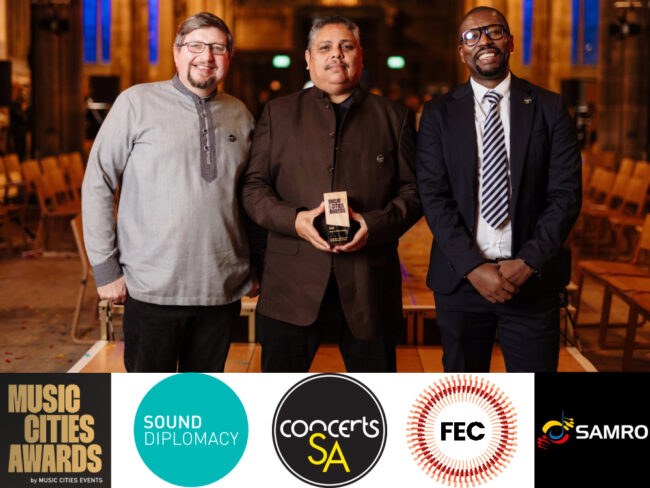 Recieving-the-Music-Cities-Award